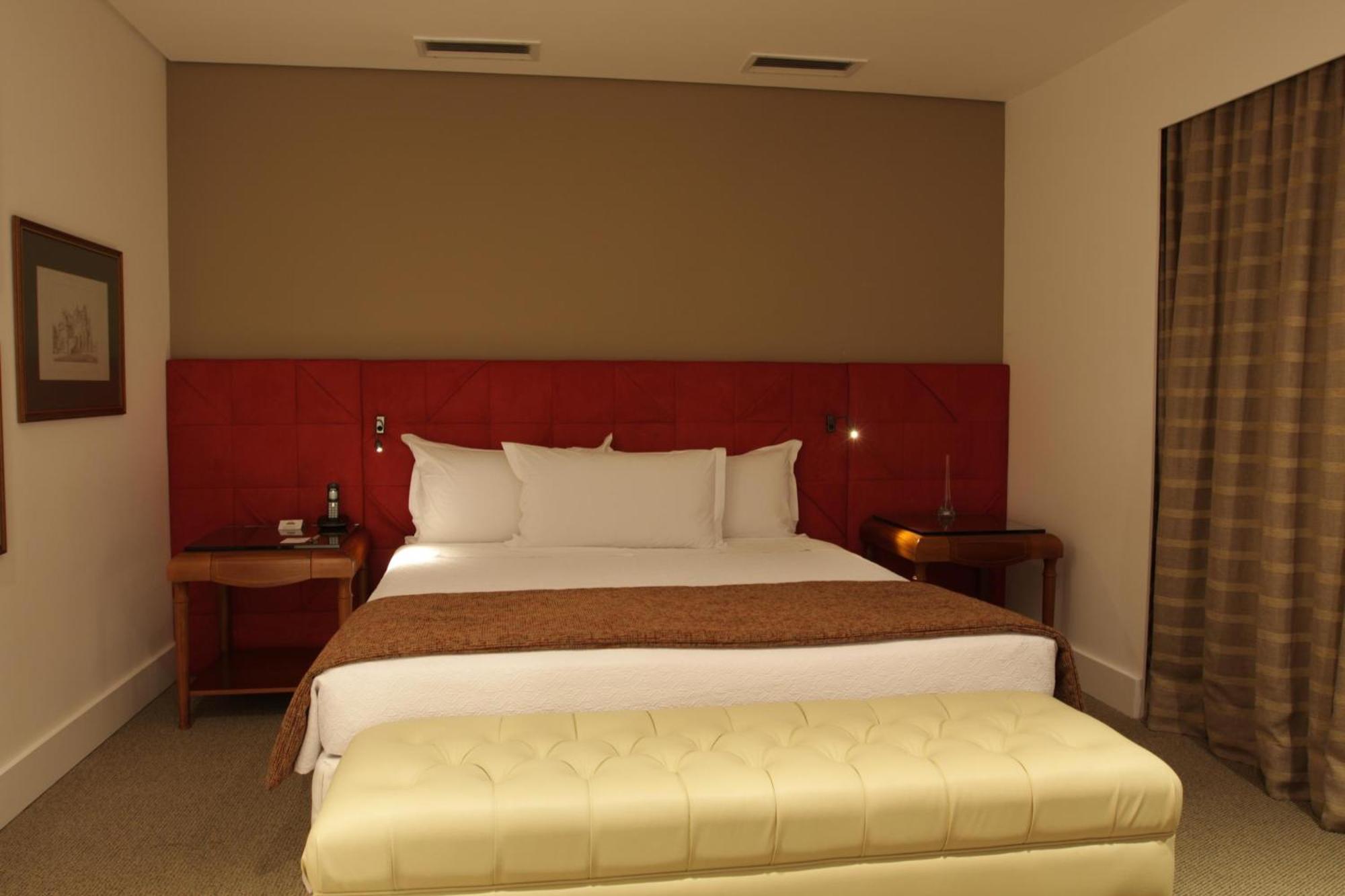 فندق Gran Estanplaza Berrini ساو باولو الغرفة الصورة A bedroom at the hotel