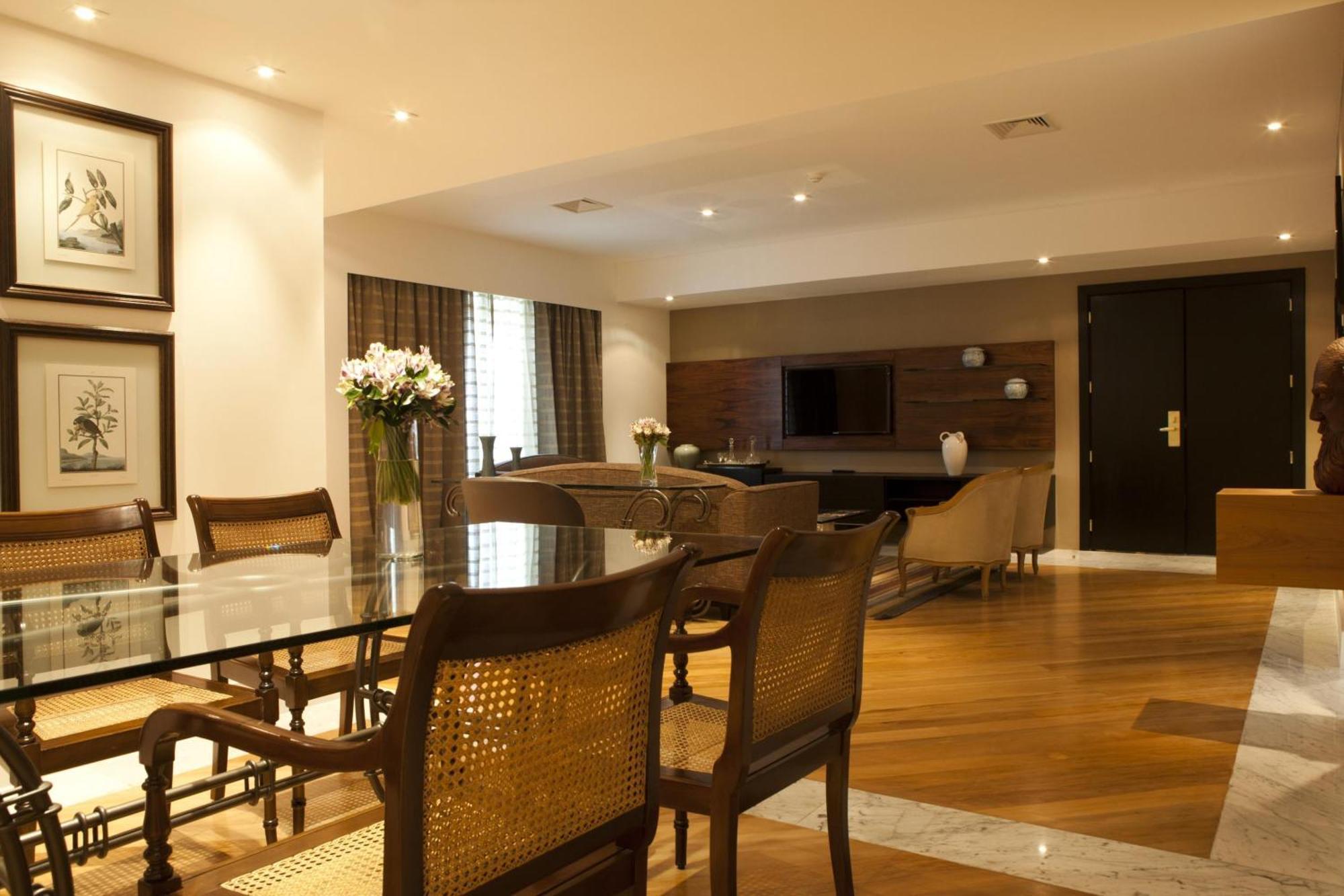 فندق Gran Estanplaza Berrini ساو باولو الغرفة الصورة A suite at the hotel